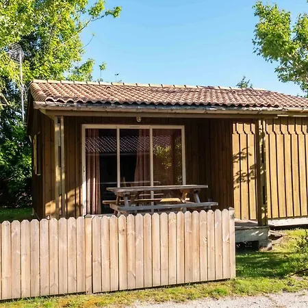 Chalet Bois - Camping La Cigale Campsite Ares